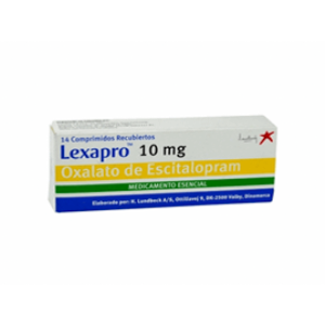 Lexapro 10 Mg X 14 Tabletas - Lexapro