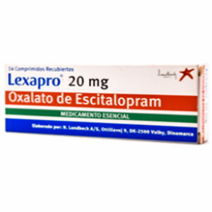 Lexapro 20 Mg X 14 Comprimidos - Lexapro