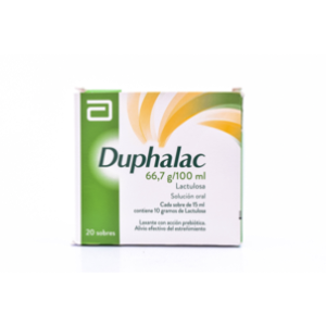 Duphalac 66.7 G / 100 Ml Solución Oral Caja X 20 Sobres 15 Ml - Duphalac
