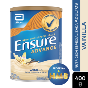 Ensure Advance Sabor Vainilla Lata X 400 G - Ensure