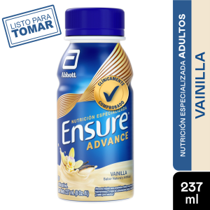 Ensure Advance Liquido Sabor Vainilla Botella X 237 Ml - Ensure
