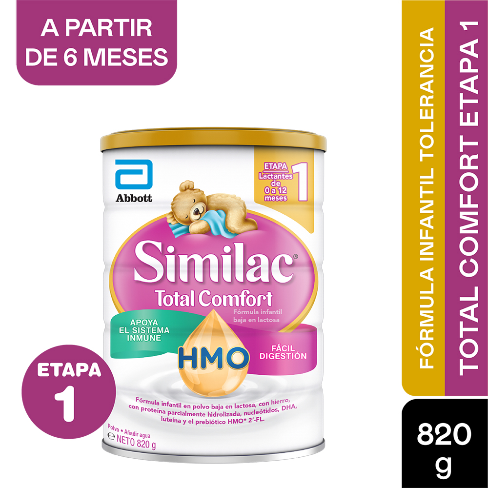 Similac Total Comfort Etapa 1 Prosensitive Lata X 820 G - Similac
