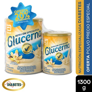 Glucerna Polvo Vainilla Lata X 900 G   Glucerna Polvo Lata X 400 G (precio Especial) - Glucerna