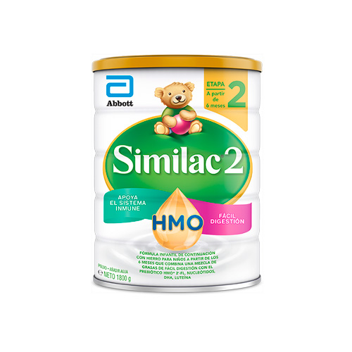 Similac 2 Con Hmo Formula Infantil Lata X 1800 G - Similac