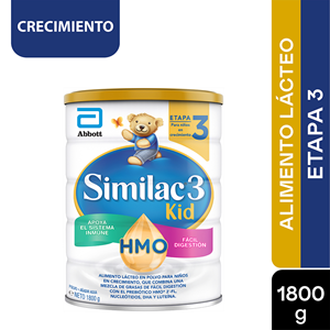 Similac Etapa 3 Kid Hmo Lata X 1800 G - Similac