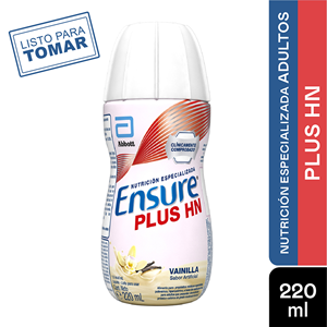 Ensure Plus Hn Liq Vainilla Botella X 220 Ml - Sin Asignar
