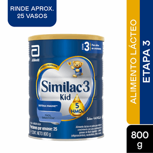 Similac-3 Kid 5hmos Vainilla Lata X 800 Gr - Similac