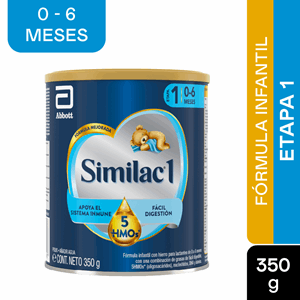Similac-1 5hmos Lata X 350 Gr - Similac