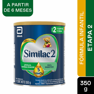 Similac-2 5hmos Lata X 350 Gr - Similac