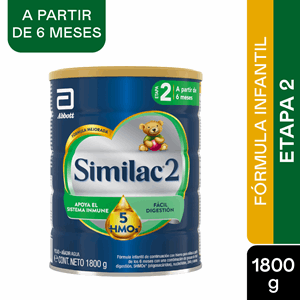 Similac-2 5hmos Lata X 1800 Gr - Similac