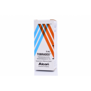 Tobradex Suspension Oftalmica Esteril Frasco X 5 Ml - Tobradex