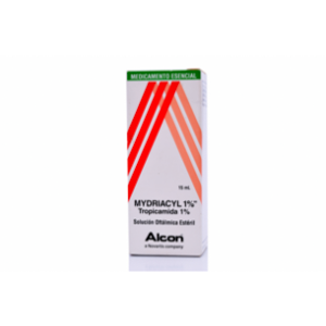 Mydriacyl 1% Solucion Oftalmica Frasco X 15 Ml - Mydriacyl