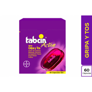 Tabcin Active Caja X 60 Capsulas Gel - Tabcin