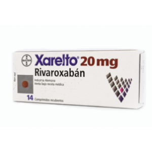 Xarelto 20 Mg Caja X 14 Comprimidos Recubiertos - Xarelto