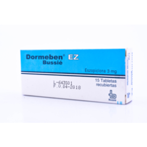 Dormeben Ez 3 Mg Caja X 15 Tabletas Recubiertas - Dormeben