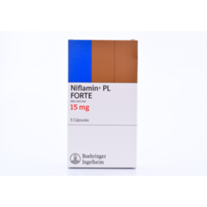 Niflamin Pl 15 Mg Forte X 5 Capsulas - Niflamin