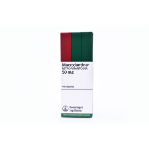 Macrodantina 50 Mg Caja X 40 Capsulas - Macrodantina