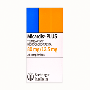 Micardis Plus 80/12.5 Mg Caja X 28 Comprimidos - Micardis