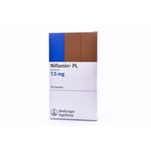 Niflamin Pl 7.5 Mg Caja X 30 Capsulas - Niflamin