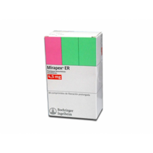 Mirapex Er 4.5 Mg X 30 Comprimidos. - Mirapex