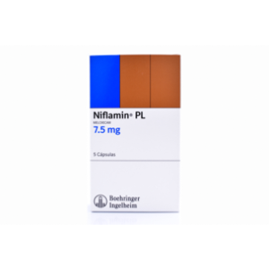 Niflamin Pl 7.5 Mg X 5 Capsulas - Ninflamin