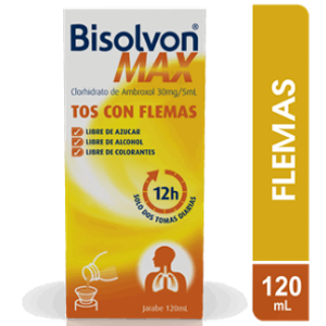Bisolvon Max Jarabe X 120 Ml. - Bisolvon