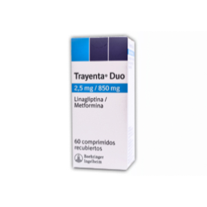 Trayenta Duo 2.5/850 Mg Fco X 60 Comprimidos Recubiertos (192717) - Trayenta