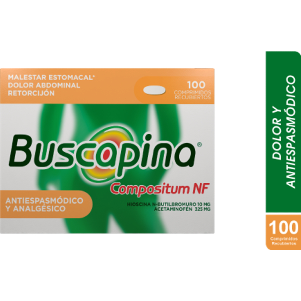 Buscapina Compositum Nf Caja X 100 Comprimidos Recubiertos - Buscapina