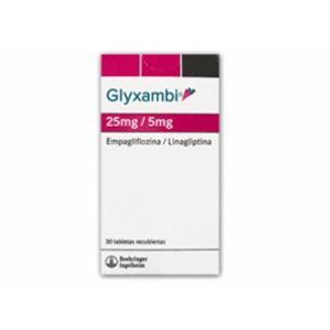 Glyxambi 25/5 Mg Caja X 30 Tabletas Recubiertas - Glyxambi