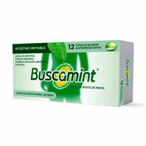Buscamint 0.2ml(181.6mg) Caja X 12 Capsulas Blandas Gastrorresistentes - Sin Asignar