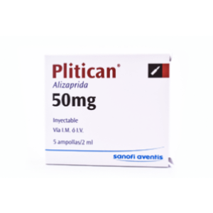 Plitican 50 Mg Caja X 5 Ampollas De 2 Ml - Plitican