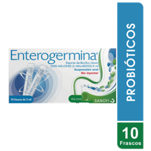 Enterogermina Ampollas Bebible Caja X 10 Unidades - Enterogermina