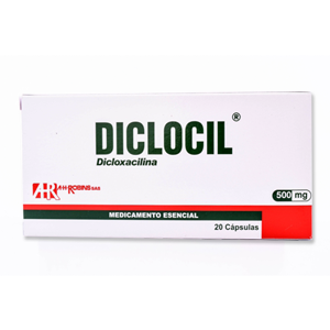 Diclocil 500 Mg Caja X 20 Capsulas - Diclocil