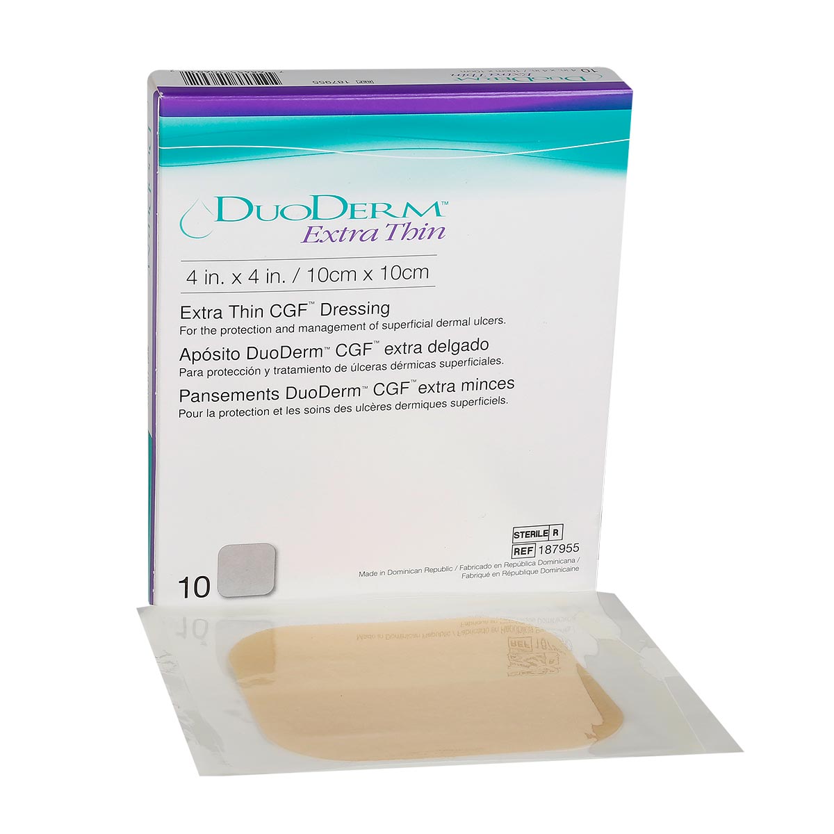 Duoderm Extra Thin X 10 Parches (10x10) - Duoderm