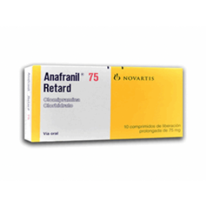 Anafranil Sr 75 Mg X 10 Gragea Retard. - Anafranil