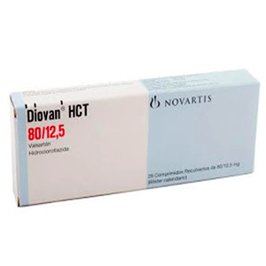 Diovan Hct 80 / 12.5 Mg X 28  Grageas - Diovan