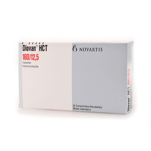 Diovan Hct 160/12.5 Mg Caja X 28 Comprimidos Recubiertos - Diovan