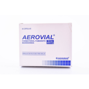 Aerovial Sin Inhalador Caja X 30 Capsulas - Aerovial