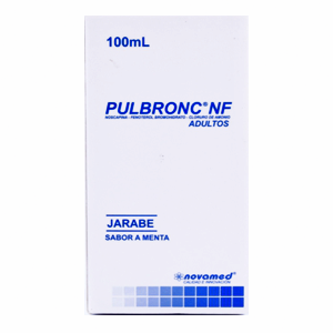Pulbronc Nf Adultos Jarabe Sabor Menta Frasco X 100 Ml - Pulbronc