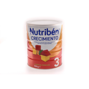 Nutriben Crecimiento 3 Lata X 900 G - Nutriben