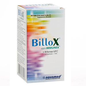 Billox Frasco X 30 Tabletas Masticables  - Billox
