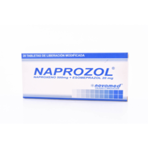 Naprozol 500/20 Mg Caja X 20 Tabletas De Lib Modificada. - Naprozol