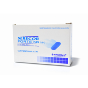 Serecor Forte Dpi 250/50 Mcg C/inhal X 30 Capsulas Con Polvo P/inhalacion (1946 - Serecor