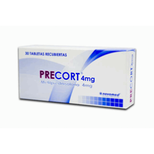 Precort 4 Mg Caja X 30 Tabletas Recubiertas - Precort