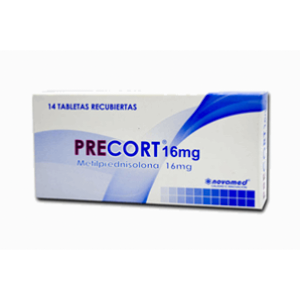 Precort 16 Mg Caja X 14 Tabletas Recubiertas - Precort