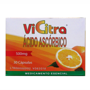 Vicitra 500 Mg Caja X 30 Capsulas - Vicitra