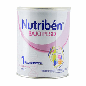Nutriben R.n. Bajo Peso 1 Sin Aceite De Palma Lata X 400 G - Nutriben