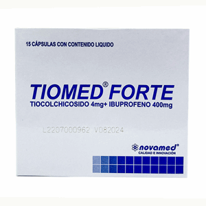Tiomed Forte 4/400 Mg Caja X 15 Capsulas Duras - Sin Asignar
