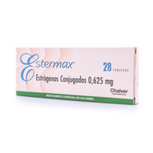 Estermax 0.625 Mg Caja X 28 Tablets - Estermax