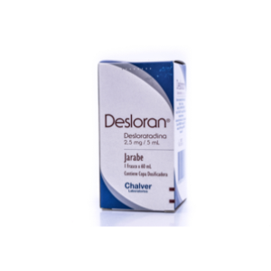 Desloran 2.5 Mg/5 Ml Jarabe Frasco X 60 Ml - Desloran